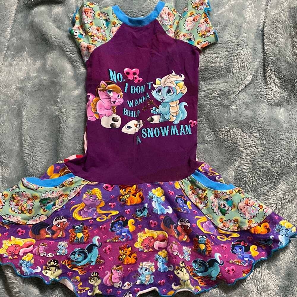 Fun dress for a Disney and Cat lover